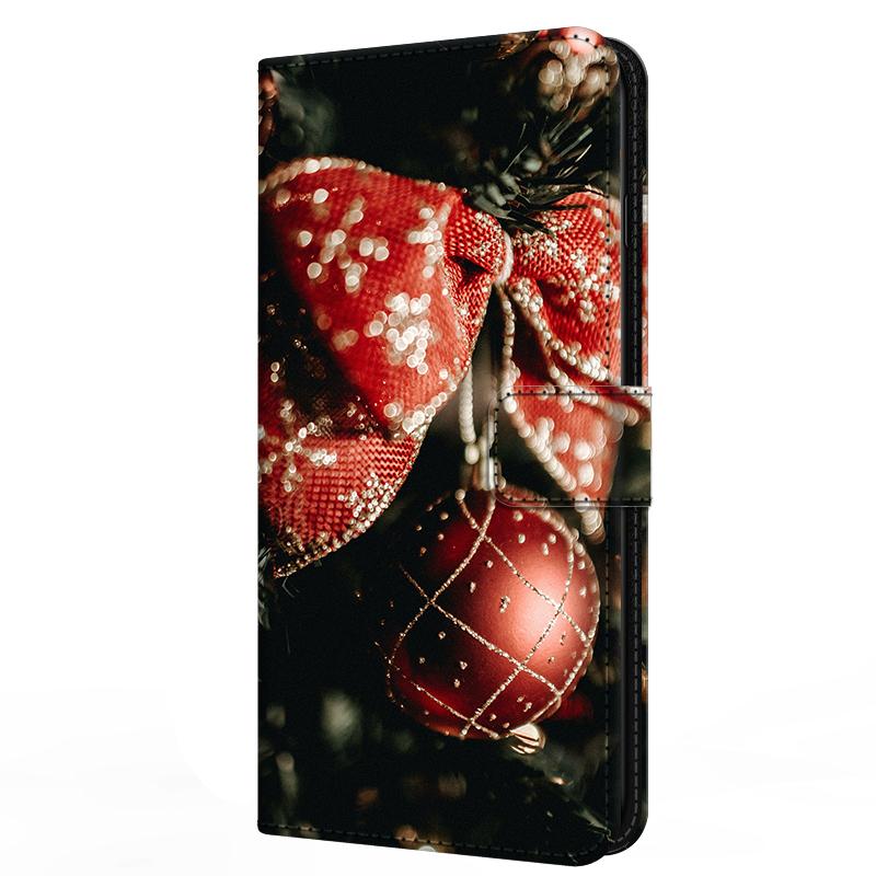 Wallet For Oneplus Ace 6 Flip Stand Book Phone Cover Magnetic Leather Case Cartoon Anime Merry Christmas Capa Oneplus Ace6 5G
