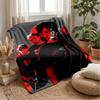 Tokio Hotel BandPrinted Flannel Blanket Cozy Skin-Friendly Warm Throw for Couch Bed Indoor Daily Use