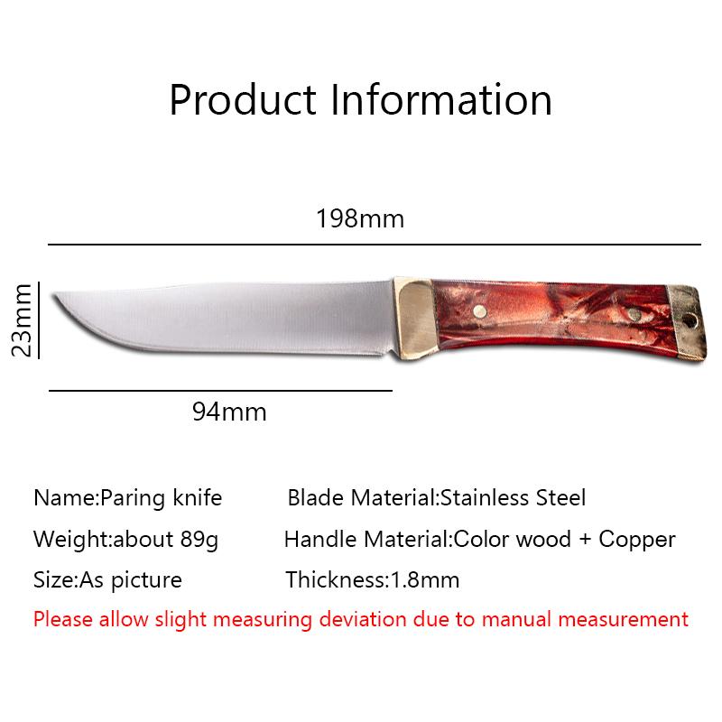 Кухонный нож из нержавеющей стали, Ножи шеф-повара, Нож для чистки овощей, Нож для мяса, фруктов, Инструмент для приготовления пищи