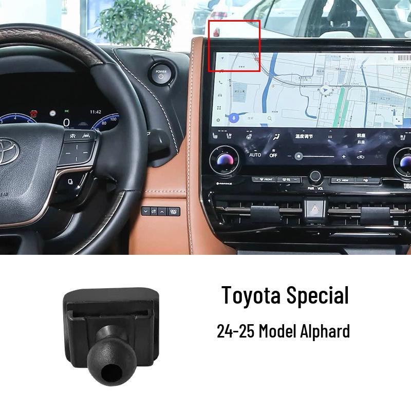 Автомобильный держатель для телефона для Toyota Camry 6-го поколения, Corolla, Highlander - Аксессуар с клипсой