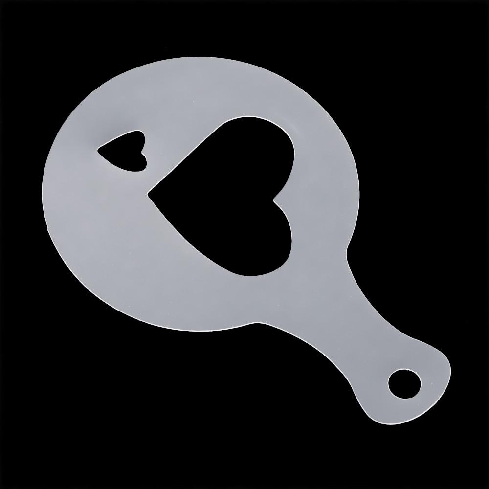 16pcs Funny Mold Latte Cappuccino Foam Tool Decorating Coffee Art Stencils