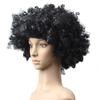 Clown Cosplay Football Fans Children/Adults Dressing Colorful Wigs Curly Hair Black Afro Curly Wig