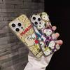Милый мультяшный S-Снупи для IPhone 17 16 15 14 13 12 11 Pro Max Plus Pro Гофрированный ударопрочный матовый чехол для телефона