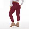Plus-size Thickened Fleece-lined Leggings High-waisted with Pockets Women's Autumn/winter Outerwear Tight-fitting Warm Leggings