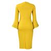 Autumn and Winter Women's Dresses Plus Size Fashion Temperament Elegant Package Hip OL Pencil Dress