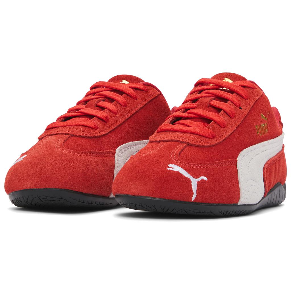 Puma Speedcat OG красно-белые кроссовки унисекс For-All-Time-Red 398846-02