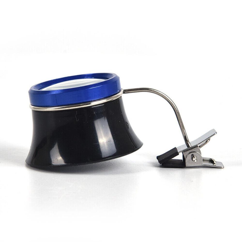 Magnifying Lens Clip-On Eye Loupe Eyeglass Magnifier Watchmakers Repair Tool Eyeglass Magnifier