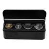 VILLFUL Box Coin Storage Case Car Coin Holder Car Coin Holder Storage Organizer with Drawer Coin Organizer Black