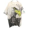 90s Old Eagle Short Sleeve Long T-shirt XL Single Stitch Eagle Men's Used
