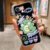 Для Oppo Reno 11F F25 Pro Чехол Милые Цветочные Узоры Мягкий ТПУ Прозрачный Силиконовый Бампер Для Oppo Reno11F F25Pro Чехлы для Телефона Coque