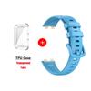 Soft Silicone Strap Case for Huawei Band 8 9 Accessories Replacement Bracelet Screen Protector Wristband for Huawei Watch Band8