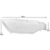 2x Headlight Cover Headlights Shell Transparent Cover Lampshade Headlamp Shell For BMW 3 Series F30 F31 F35 2013-2015 320 335