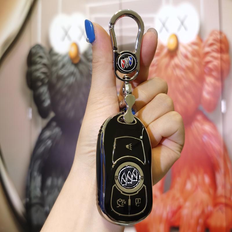 Чехол для ключа 2023 Buick Regal - Полностью закрывающийся корпус для моделей GS/GL8 (унисекс)