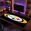 Pittsburgh Steelers Pattern Mousepad Anti?Slip Rubber Desk Pad For Gaming Working Desktop Decoration