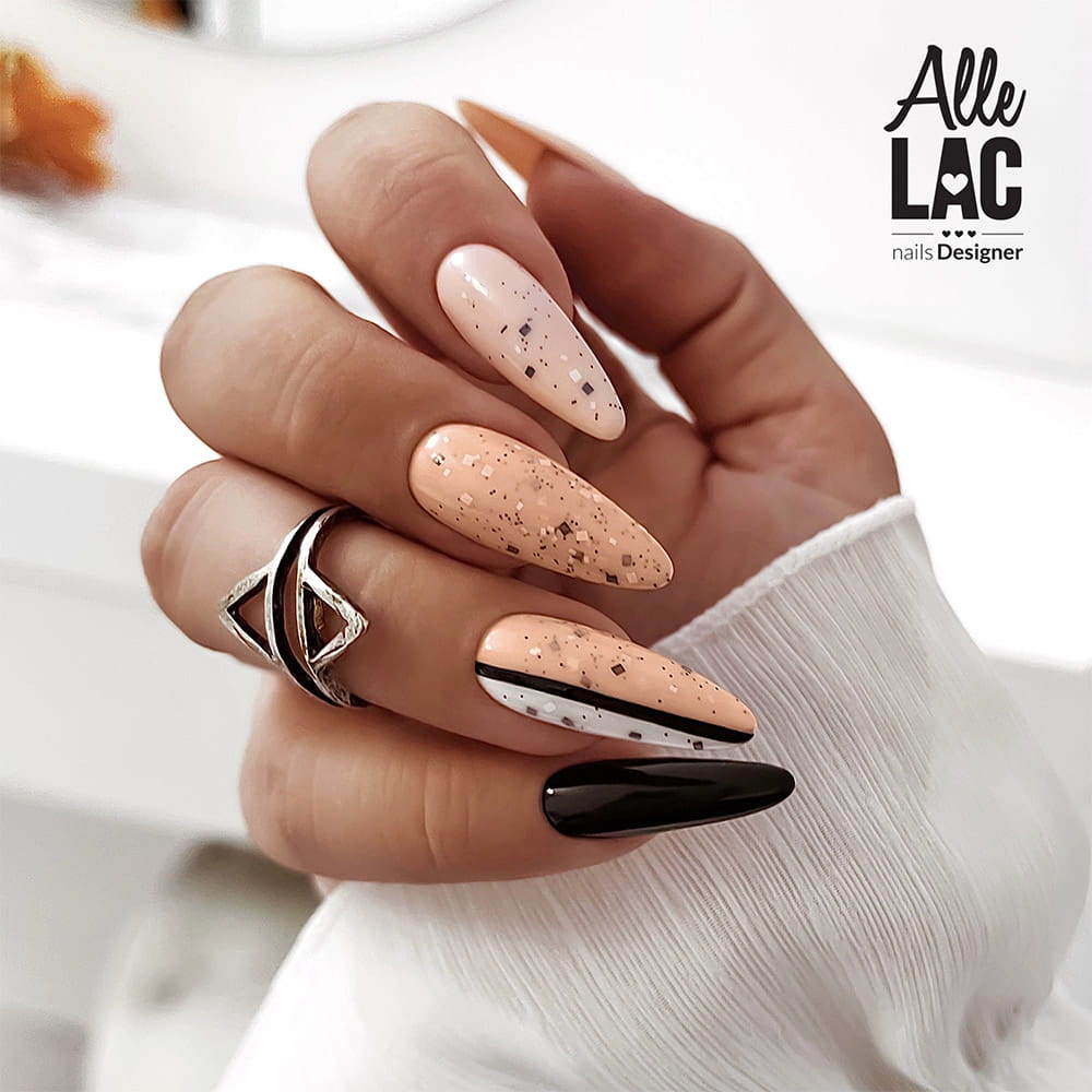 Lakier Hybrydowy Led/Uv Gel Polish Allelac Fizzy Cocktails Collection Nr 104 5 G