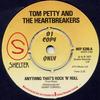 7-дюймовая пластинка TOM PETTY & THE HEARTBREAKERS - Anything That's Rock 'N' Roll WIP6396PROMO Shelter Records 1977 UK Рок Б/У