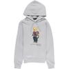 Polo SS23 Повседневная толстовка с капюшоном и длинным рукавом с принтом из мультфильмов Мужская толстовка Серая 710853309-027