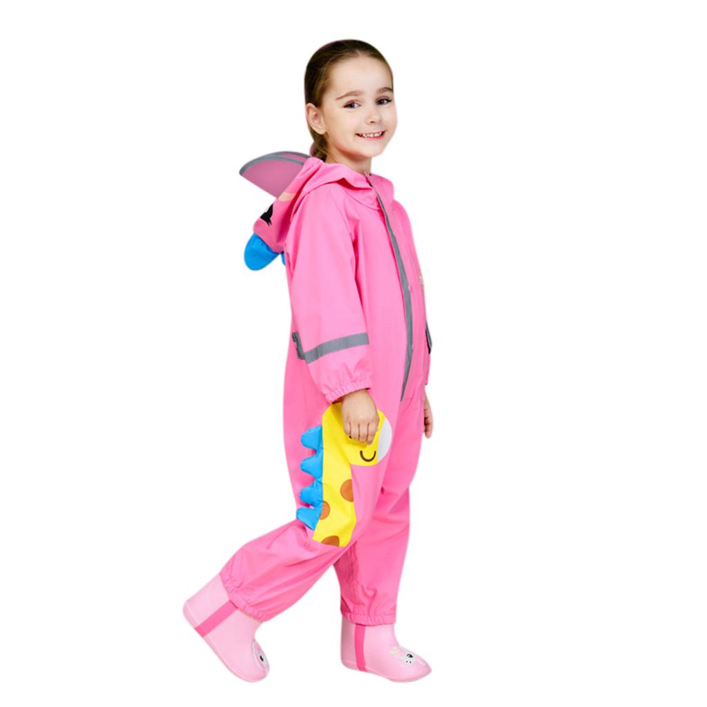 Детский дождевик, детский капюшон, водонепроницаемый комбинезон, дождевик, грязный плащ
