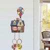 Держатель ключей Yousheng для пар, акриловый настенный держатель ключей, мультяшный дедушка, бабушка, парный брелок-органайзер для домашнего настенного декора