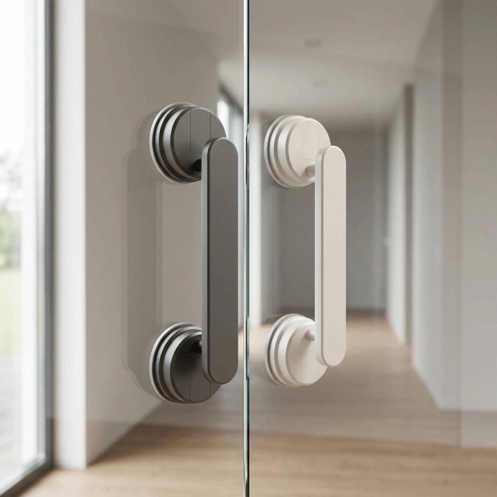 1/2Pcs Removable Sliding Door Handle Anti-slip Bathroom Shower Auxiliary Handle Bathtubs