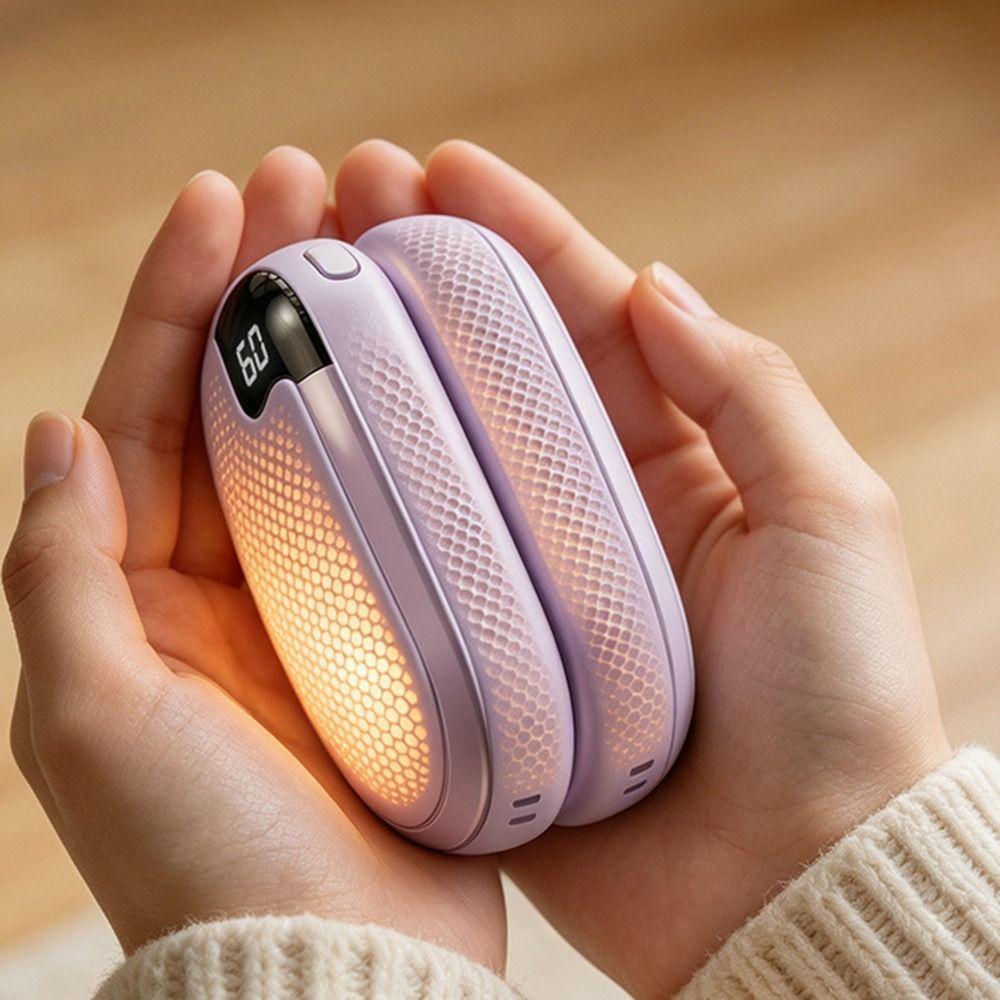 Fast Heating Electric Handwarmer 2 in 1 Pocket Warm Hand Treasure  Office