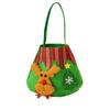 Santa Claus Printed Drawstring Pouch Party Decor Peace Fruit Sack Xmas Gifts Bag Candy Bag Handbag