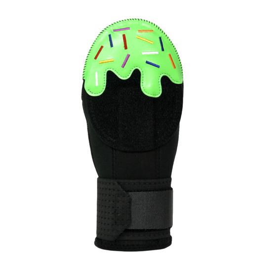 Скользящая варежка для молодежи и взрослых, бейсбольная перчатка для софтбола для правой или левой руки, дизайн «Мороженое», бейсбольная капля для защиты рук