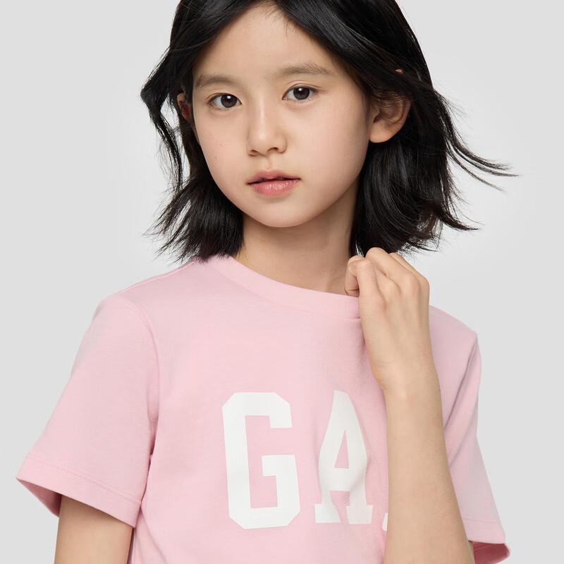 GAP Girls' Logo Short Sleeve T-Shirt