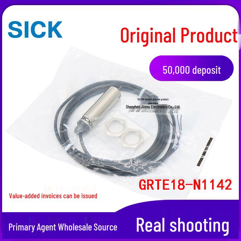 Genuine GRTE18-N1142 M18 Photoelectric Sensor Switch, Diffuse Reflective Type