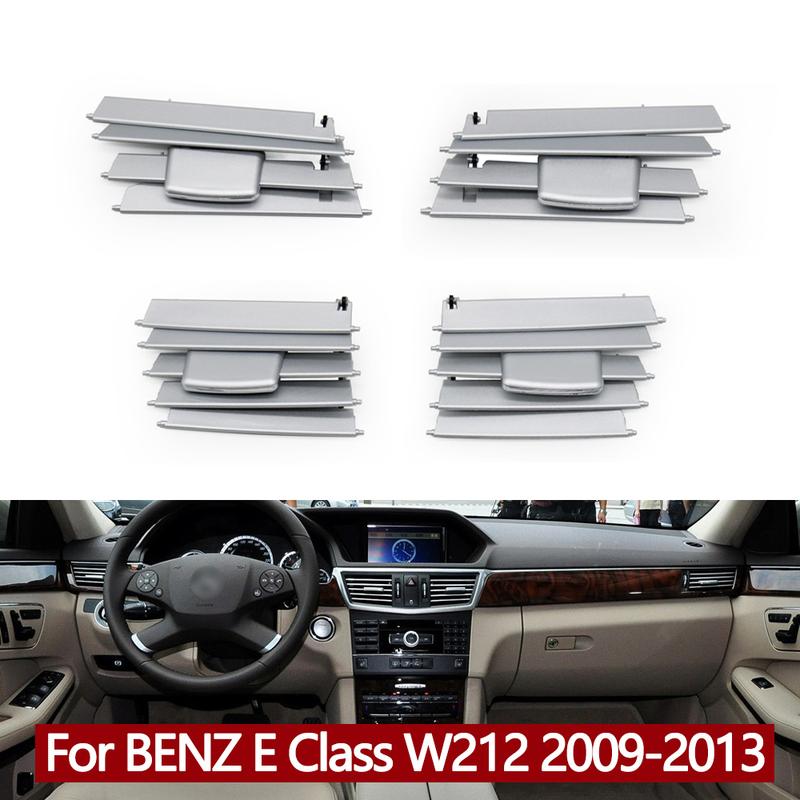 Car Front Dashboard Left Right Middle Air Vent Grille Repair Kit For Mercedes Benz E Class W212 E350 E550 2009 2010 2011 2012