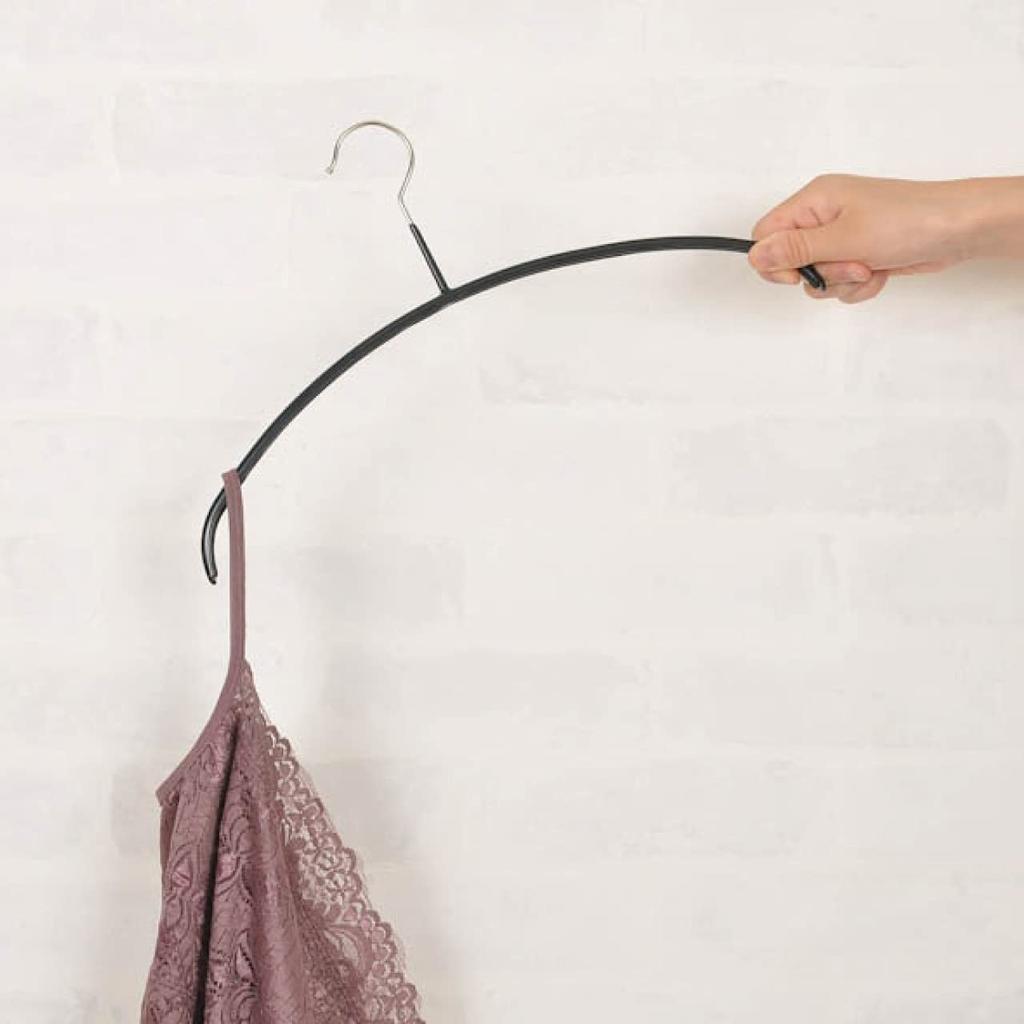 MAWA Economic 36 Hangers of Round Ideal for and Rotating x x [Set 10, Red] Slim, Thin, Space-Saving, Non-Slip Coating, Hangers, Knits, Shirts,