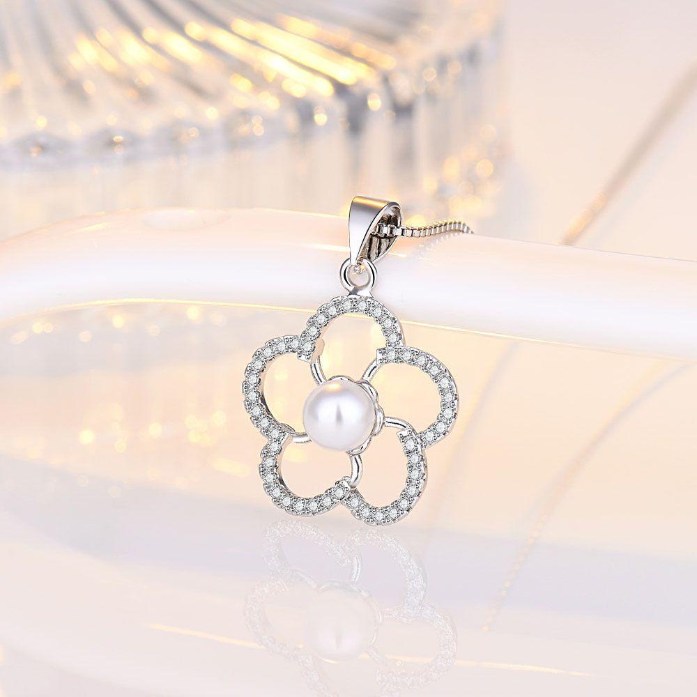 Lindon Women Necklace Pendant Copper Alloy Zircon Fashion Gift