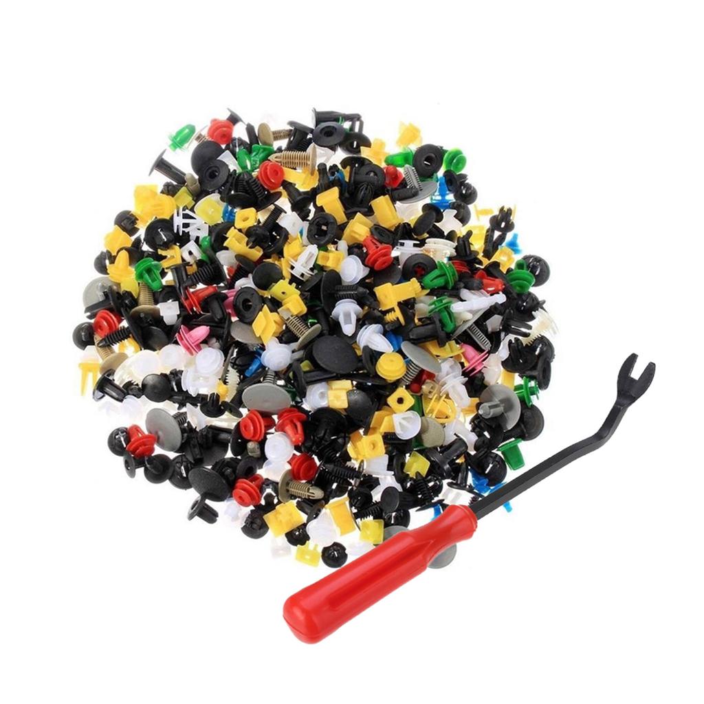 Auto Clip Car Nylon Bumper Fender Trim Mixed Rivets Panel-Shield Engine Cover Retainer Most Popular Sizes & Application