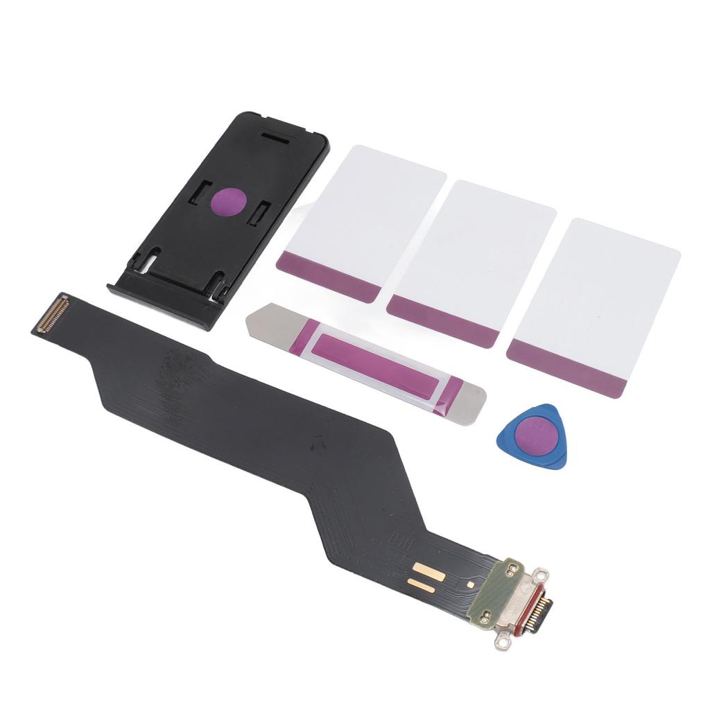 Замена док-разъема для OnePlus 7T USB C Зарядный порт Док-разъем Шлейф Запчасти для ремонта с инструментом