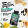 Sea Moss Dietary Supplement, With Vitamin, Turmeric, 120 Capsules Per Bottle