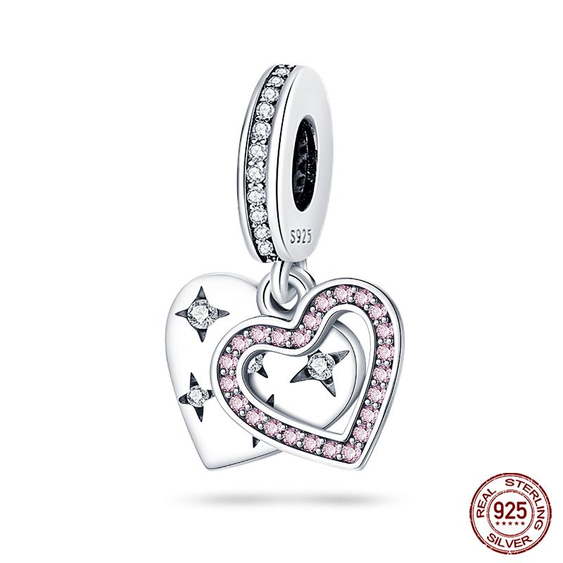 Оригинальные бусины-шармы серии Magic Color Chameleon Luminous из стерлингового серебра 925 пробы, подходящие для браслета, сделай сам, ювелирные изделия, подарки