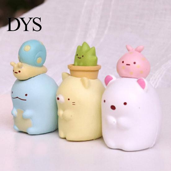 8 шт. Милые Аниме Фигурки Sumikko Gurashi Модель Игрушечная Машинка Украшения Домашний Декор