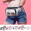 Sports Waist Bag Waterproof PVC Lightweight Comfortable Design Storage Pouch for Running Travel Outdoor Fitness Adult Sex Wear