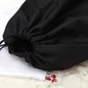 Non-Woven Material Shoe Bag with Drawstring Ideal for Storage And Travel