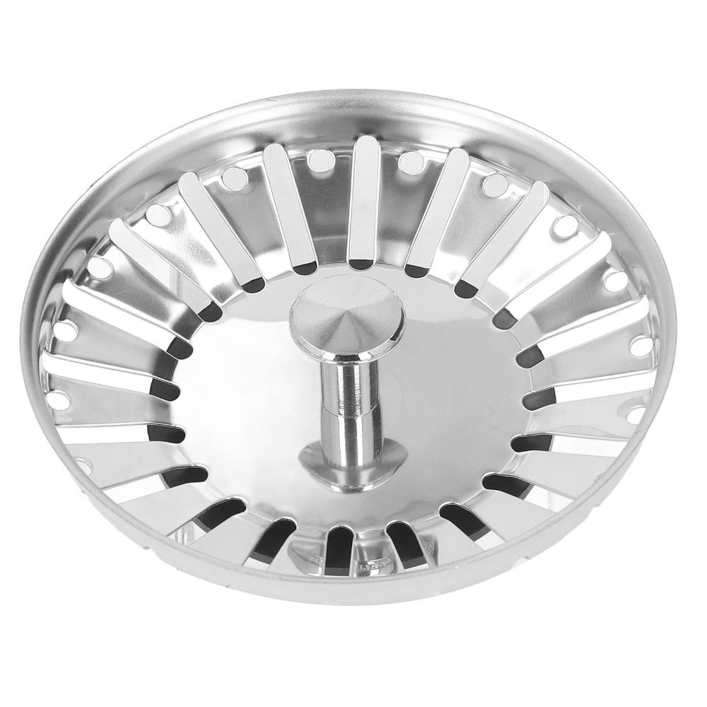 Thickening Design Sink Strainer Basket Rubber Stopper Sink Stopper Drain Basket  Kitchen Sink