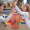 Funny Jumping Pirate Barrel Game Toy Tricky Toy Adult Kids Party Game