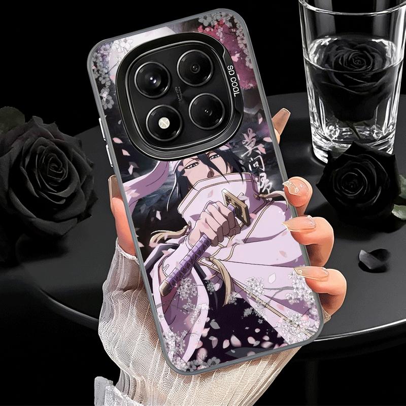 Чехол для телефона Bleach Кучики Бьякуя Ударопрочный для Xiaomi Redmi Note 15 14 13 12 Pro Plus 11 11S 11T 5G Чехол Противоударный Fundas