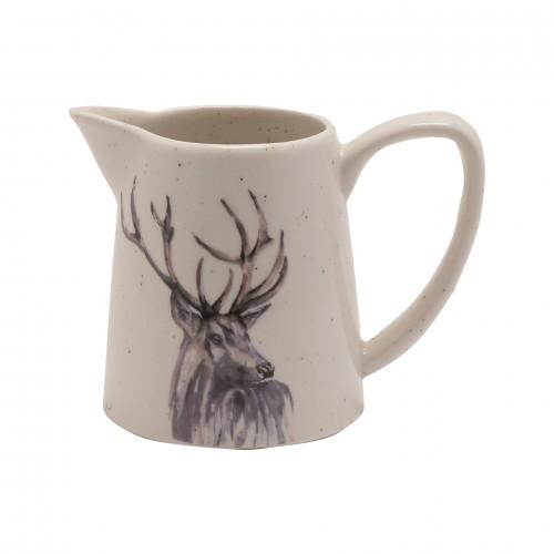 Meg Hawkins Jug - Stag 12.5 x 8 x 9cms