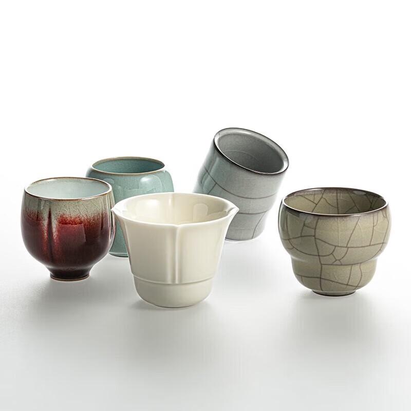 Edenus Kung Fu Stoneware Tea Cup with Metal Filter