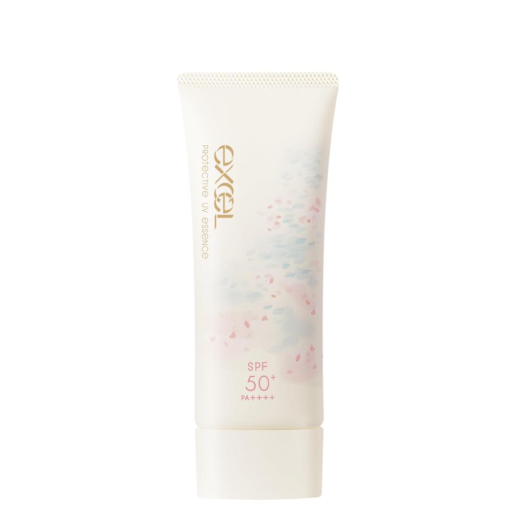excel Protective UV Essence lb 02 Sakura Chamomile Sunscreen for Face &