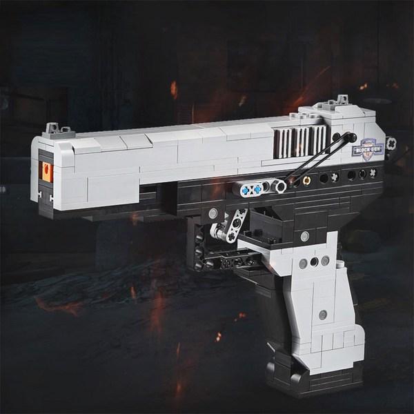Kada MK23 Pistol LEGO Compatible Block Gun, Mixed Color