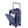20/24 дюйма в ширину с тягой спереди открывающаяся сумка на колесиках дорожный чемодан на колесах кодовый замок чемодан на колесиках