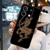Чехол со знаком зодиака для Xiaomi Redmi Note 13 Pro 12 11 9 10 Pro 12S 11S 10S Redmi 13 12 10C 12C 13C