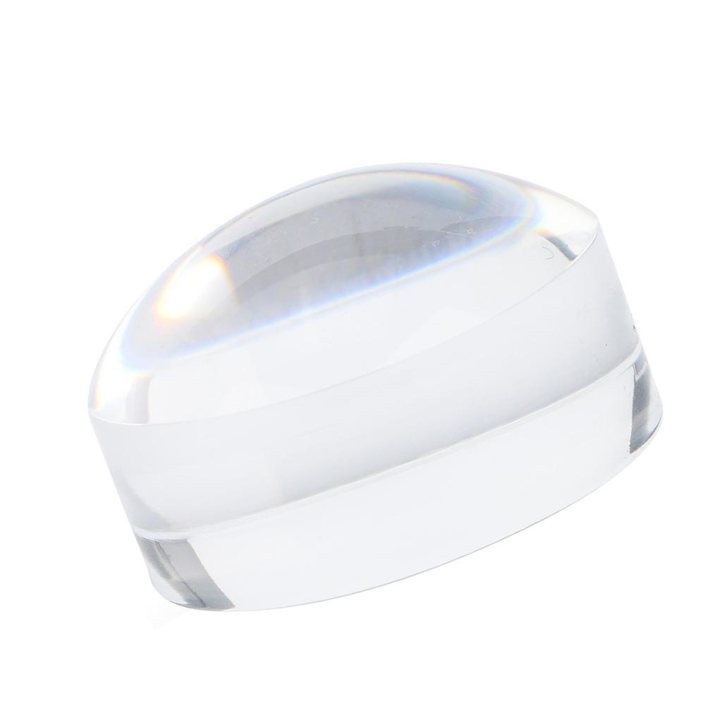 8-кратный оптический купольный увеличитель, портативный акриловый купольный увеличитель для чтения с бумаги, дизайн Hands Free