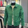 Мужская повседневная куртка свободного кроя - весна/осень 2023 г., модная рабочая одежда в корейском стиле